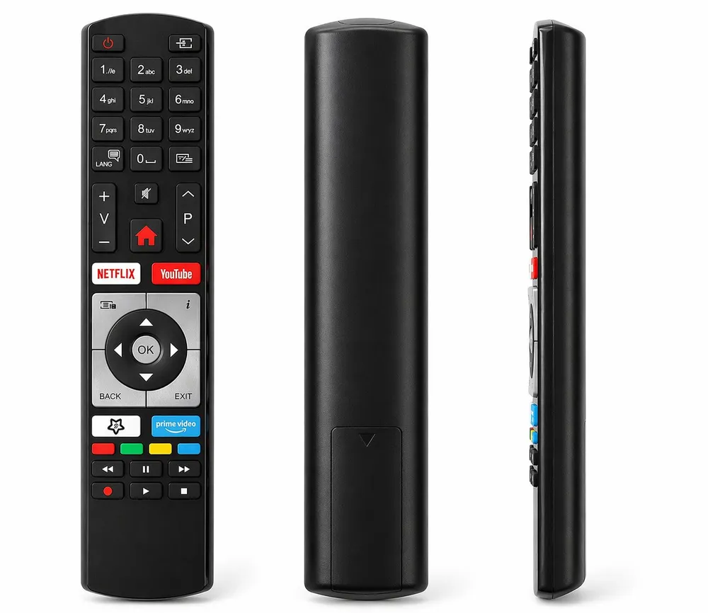 Mycotech Fernbedienung für Telefunken Hitachi Smart TV Fernseher Fernbedienung