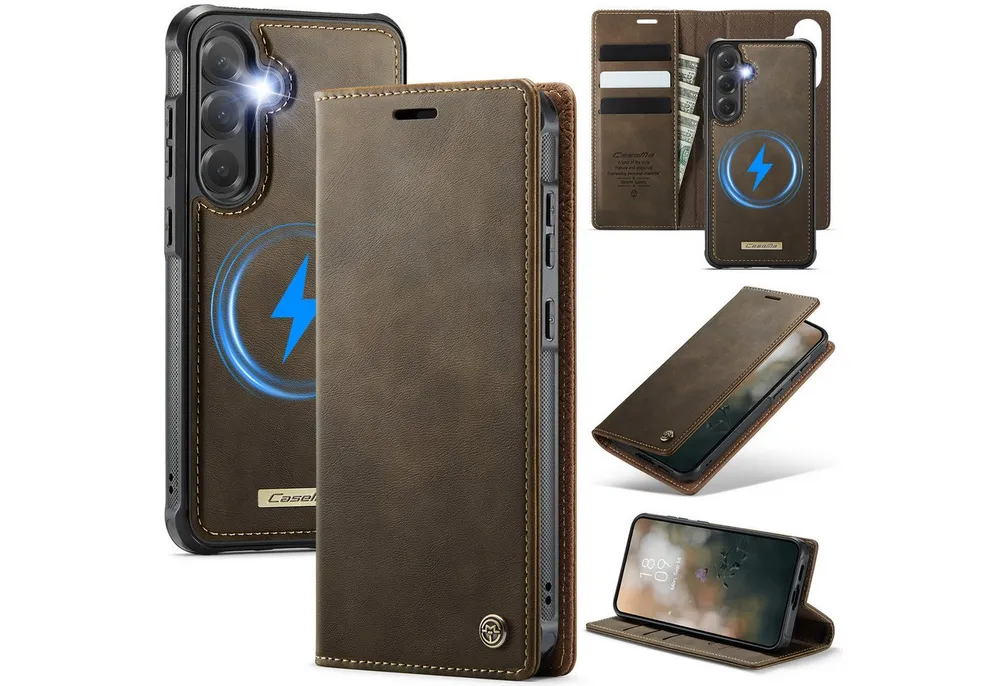 Mycotech Handyhülle Handyhülle für Samsung C49 2in1 Samsung Galaxy S26-Braun