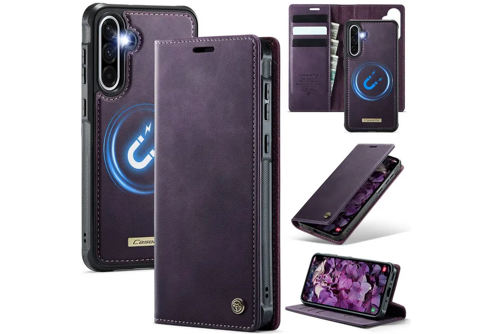Mycotech Handyhülle Handyhülle für Samsung C49 2in1 Samsung Galaxy A56 5G Lila