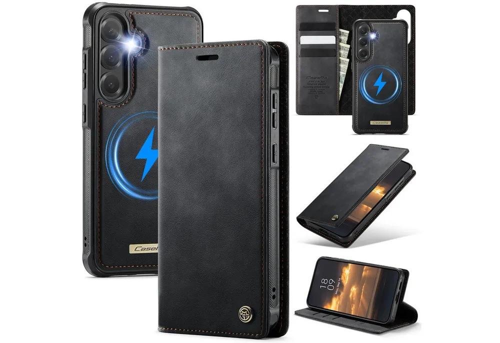 Mycotech Handyhülle Handyhülle für Samsung C49 2in1 Samsung Galaxy S26 Plus-Schwarz