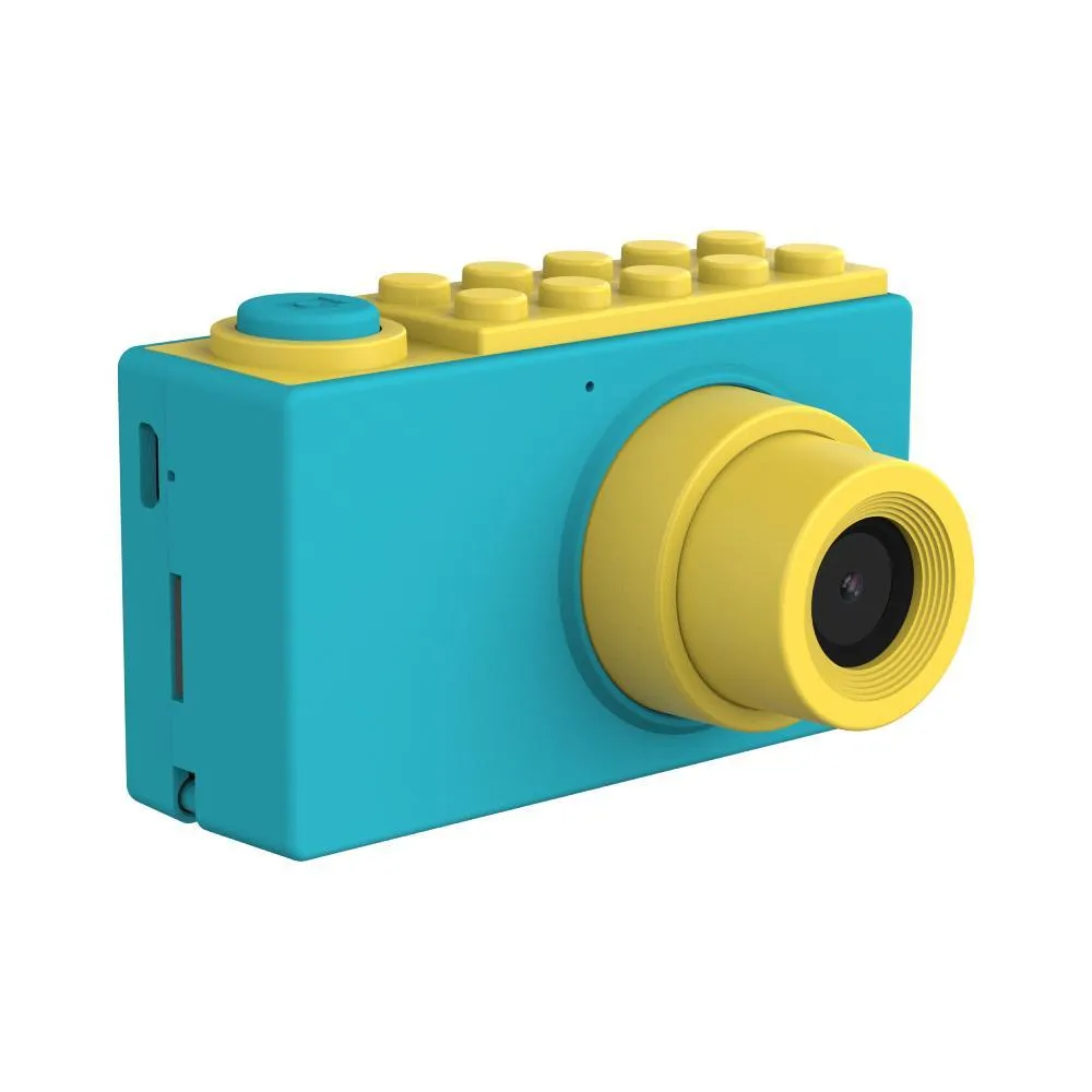 Camera 2 mit wasserdichtem Gehäuse, Blau Kompaktkamera