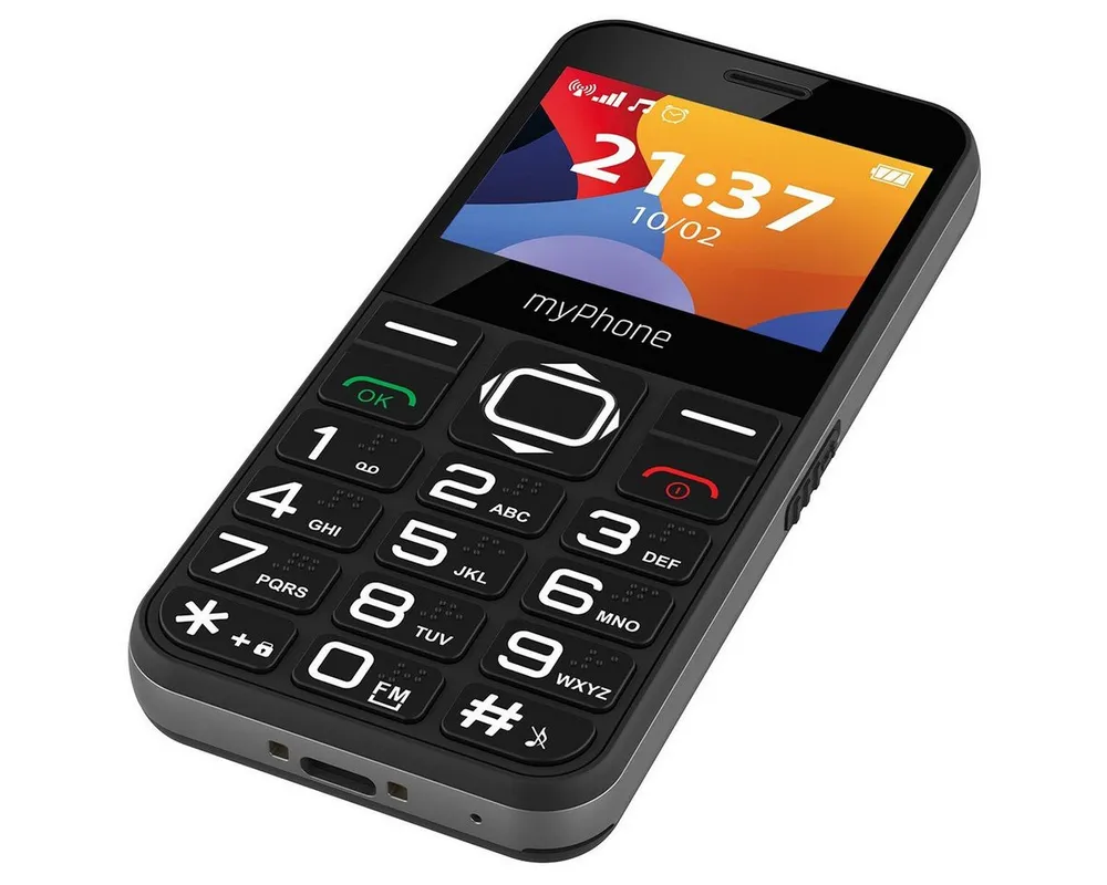 myPhone myPhone HALO 3 Tastenhandy Dual SIM Schwarz Smartphone