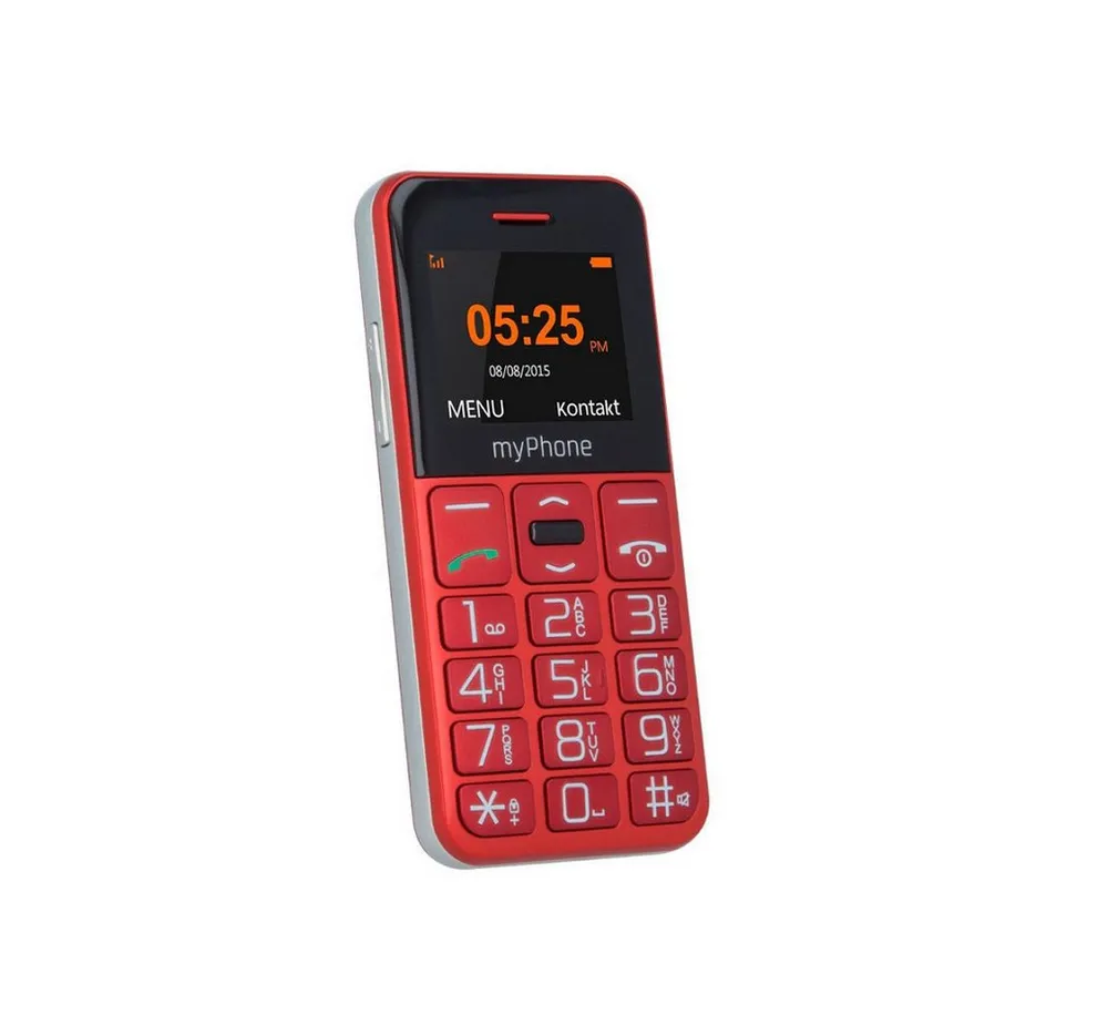 myPhone myPhone HALO Easy Tastenhandy Dual SIM Rot Smartphone