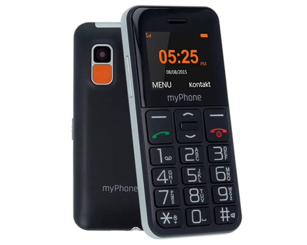 myPhone myPhone HALO Easy Tastenhandy Dual SIM Schwarz Smartphone