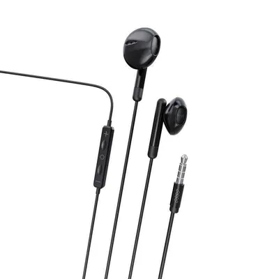 Kopfhörer Myway MWHPH0019 mit Kabel Jack 3,5 mm, integriertes Mikrofon, Smartphone, schwarz