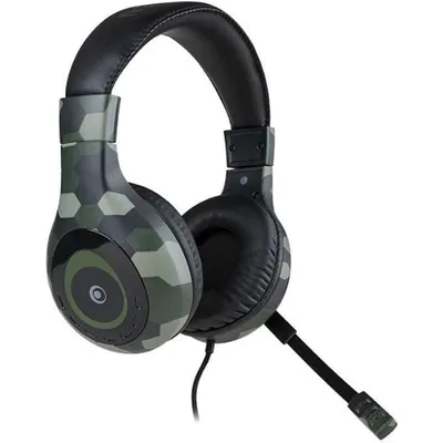 Nacon Bigben Multi-Plattform-Stereo-Gaming-Headset mit Kabel, Camouflage