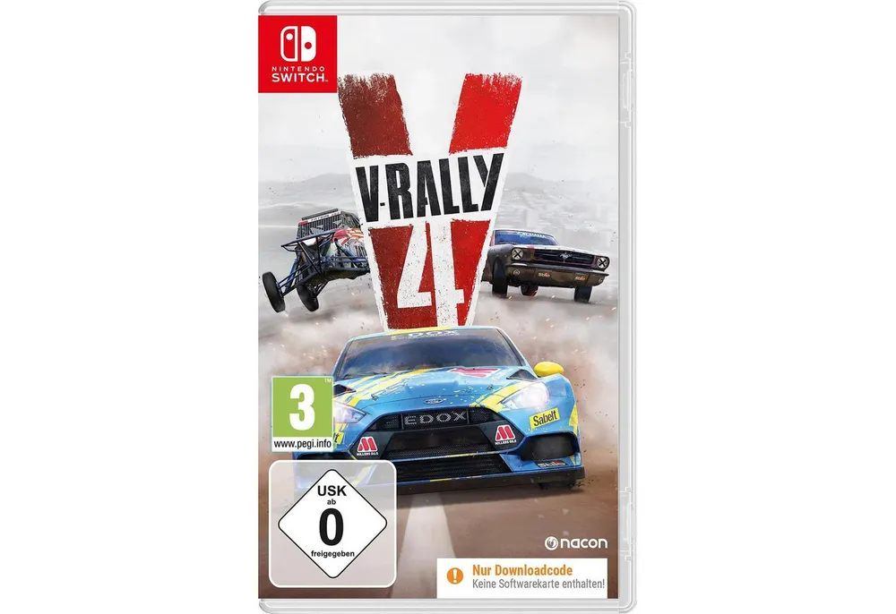 Nintendo Switch V-Rally 4 Rallye Drift Offroad - Downloadcode Nintendo Switch