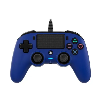NACON PS4OFCPADBLUE Gaming-Controller Blau USB Gamepad Analog / Digital PC, PlayStation 4
