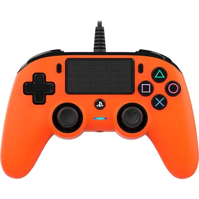 NACON PS4OFCPADORANGE Gaming-Controller Orange USB Gamepad Analog / Digital PC, PlayStation 4