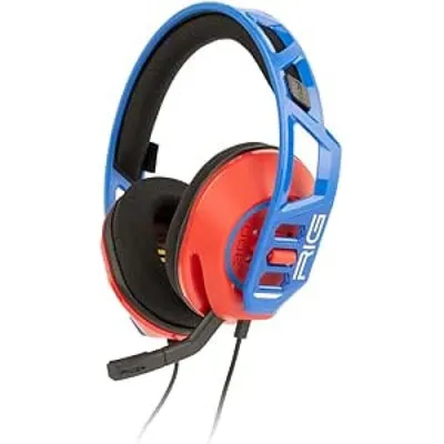 Kopfhörer RIG 300 PRO HN kabelgebunden 40 mm Treiber Nintendo Switch, klappbares Mikrofon, Schwarz