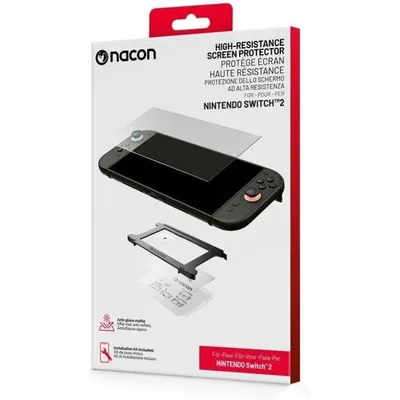 Protector de pantalla de alta resistencia Nacon 9hr+ para Nintendo Switch 2