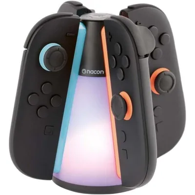 Ladestation Nacon Support für 4 Joy-Con Switch 2 RGB LED USB-C 80cm Kabel
