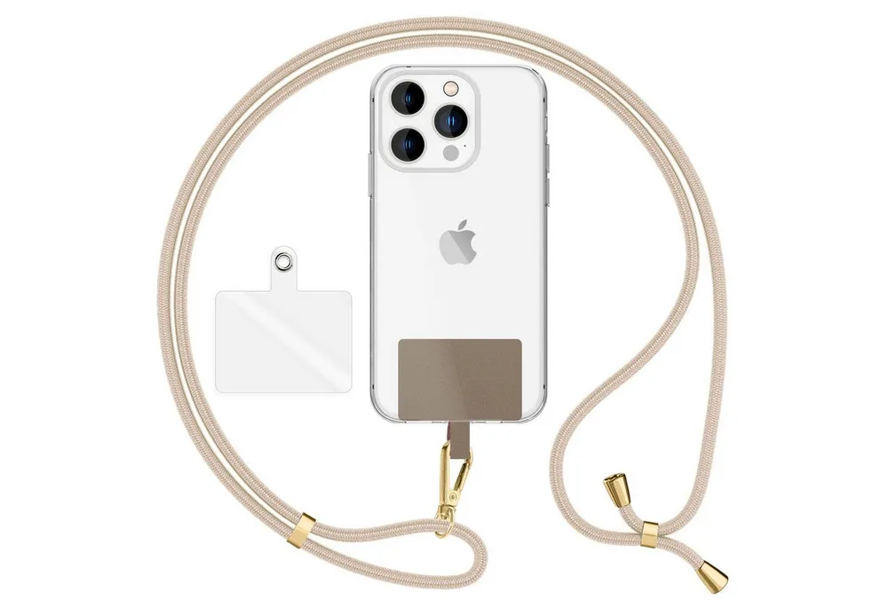 Nalia Handykette Universal Smartphone, Fashion Lanyard 160cm Verstellbar / Band für Handyhülle zum Umhängen