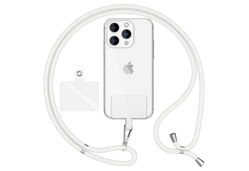 Nalia Handykette Universal Smartphone, Fashion Lanyard 160cm Verstellbar / Band für Handyhülle zum Umhängen