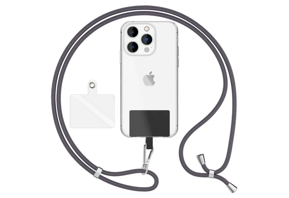 Nalia Handykette Universal Smartphone, Fashion Lanyard 160cm Verstellbar / Band für Handyhülle zum Umhängen