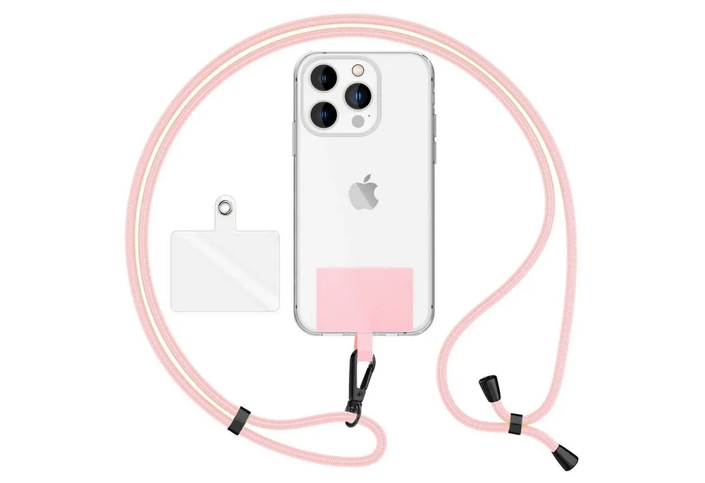 Nalia Handykette Universal Smartphone, Fashion Lanyard 160cm Verstellbar / Band für Handyhülle zum Umhängen