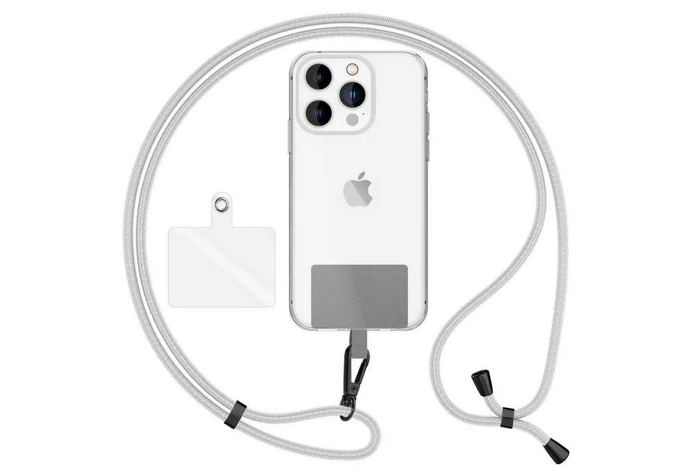 Nalia Handykette Universal Smartphone, Fashion Lanyard 160cm Verstellbar / Band für Handyhülle zum Umhängen