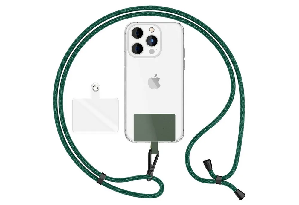 Nalia Handykette Universal Smartphone, Fashion Lanyard 160cm Verstellbar / Band für Handyhülle zum Umhängen