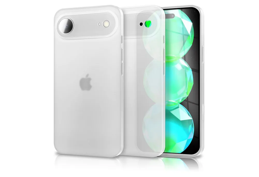 Nalia Smartphone-Hülle Apple iPhone 17 Air 16,5 cm (6,5 Zoll), Extrem Dünn 0,3mm / Ultra Leicht / Mattes Finish / Anti-Fingerprint