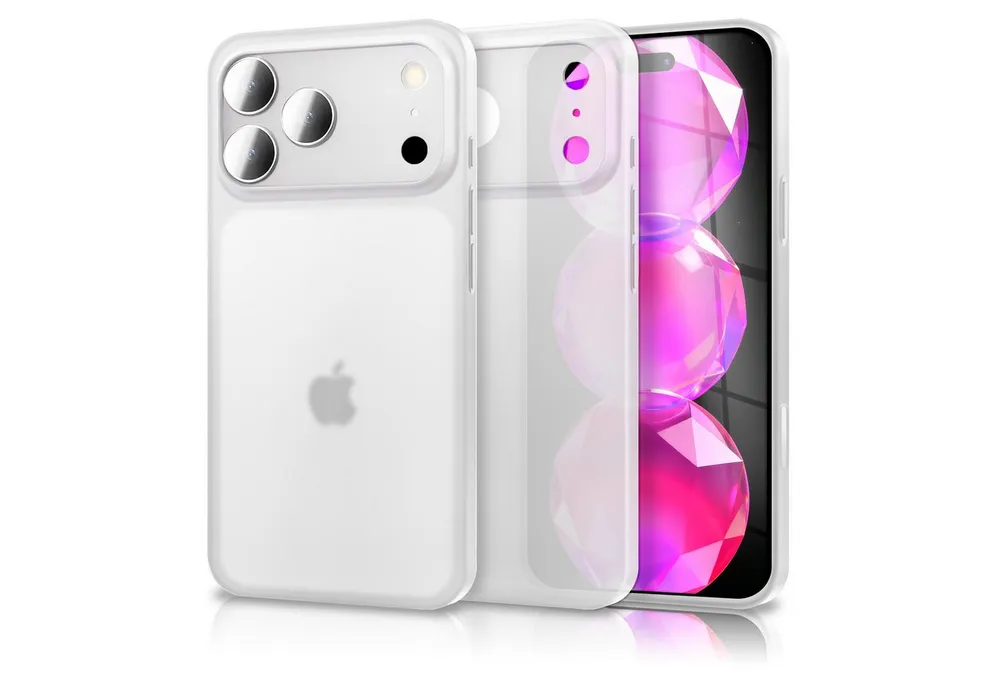 Nalia Smartphone-Hülle Apple iPhone 17 Pro Max 17,5 cm (6,9 Zoll), Extrem Dünn 0,3mm / Ultra Leicht / Mattes Finish / Anti-Fingerprint