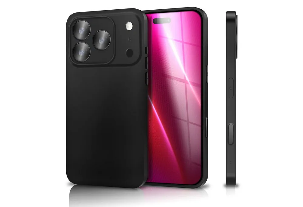 Nalia Smartphone-Hülle Apple iPhone 17 Pro Max 17,5 cm (6,9 Zoll), Soft Touch Case / 1,28mm Dünn / Matt & Smart / TPU Cover Schutzhülle