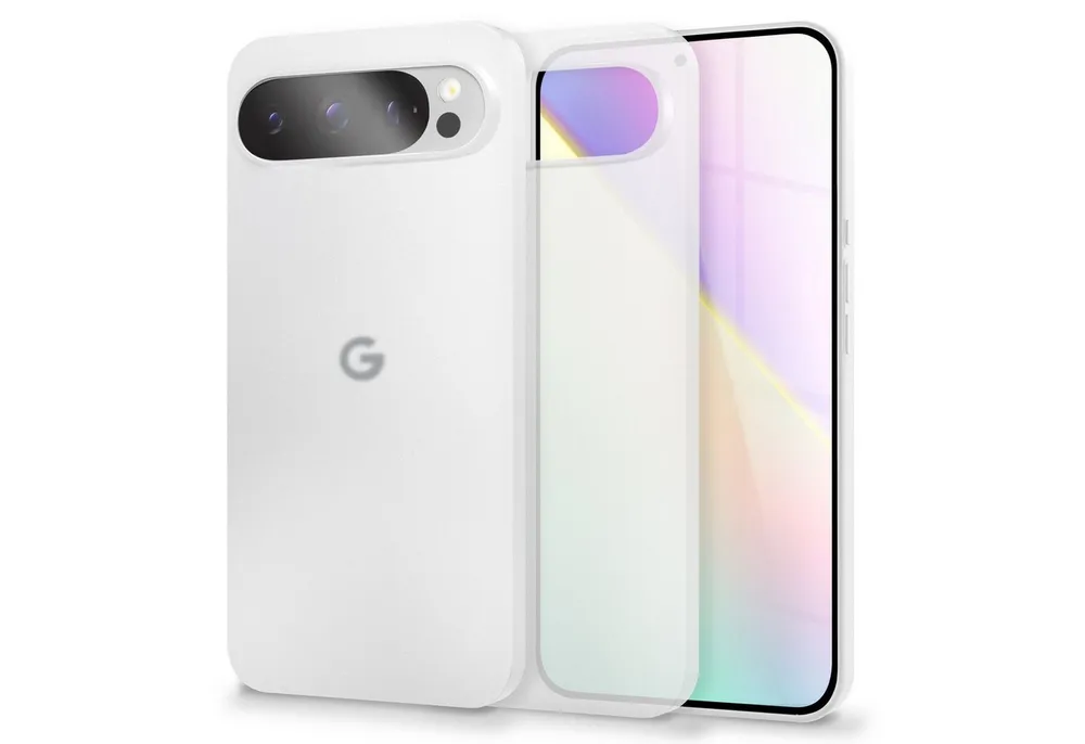 Nalia Smartphone-Hülle Google Pixel 9 Pro 16 cm (6,3 Zoll), Ultra Dünn 0,3mm / Mattiertes Finish / Anti-Fingerprint / Rutschfest