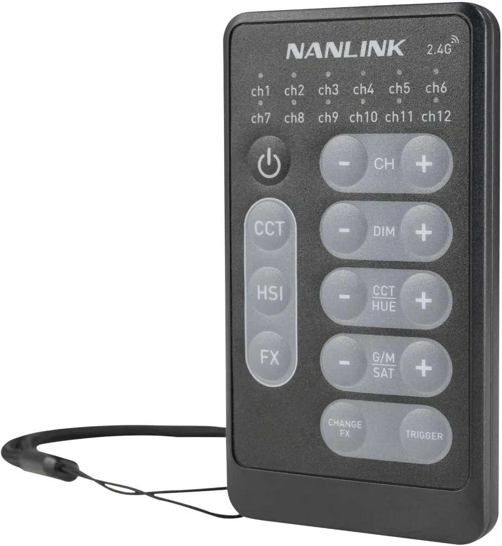 NANLINK RGB- und Bi-Color-Funk-Fernbedienung WS-RC-C2