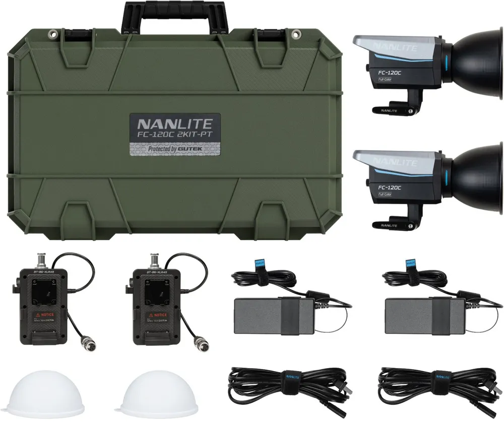 NANLITE FC-120C 2KIT-PT Beleuchtungs-Set