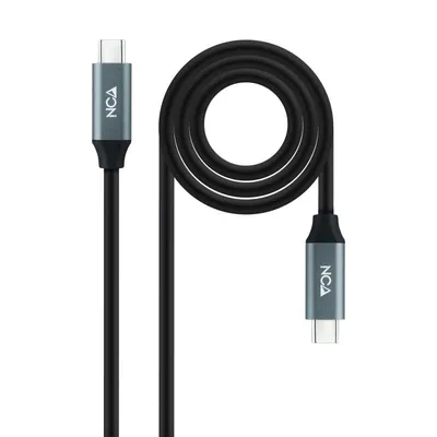 Nanocable USB 3.2 Gen2 Kabel 3m Schwarz/Grau
