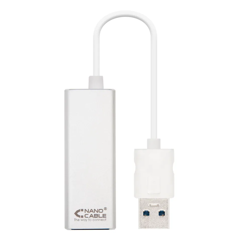 Nanokabel USB 3.0 zu Gigabit Ethernet Konverter 15 cm