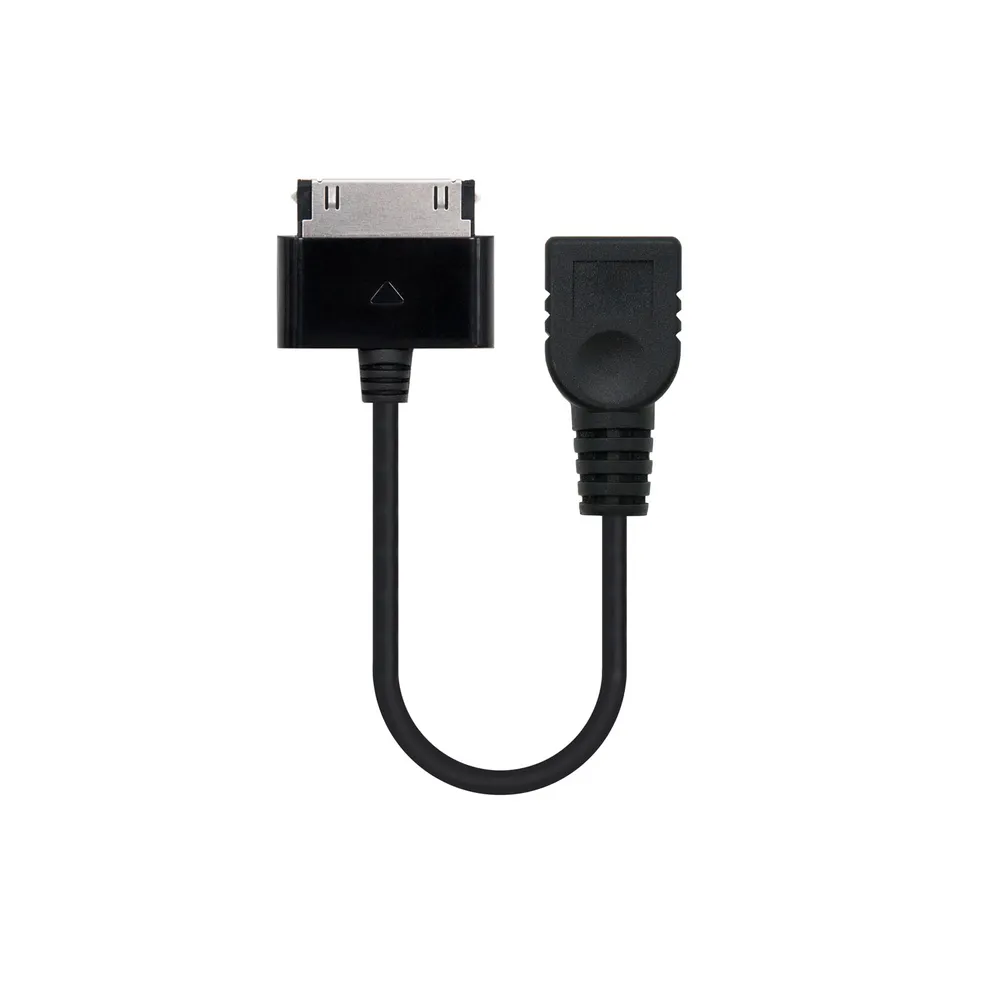 Nanocable USB 2.0 OTG-Kabel für Samsung, 15 cm, Schwarz