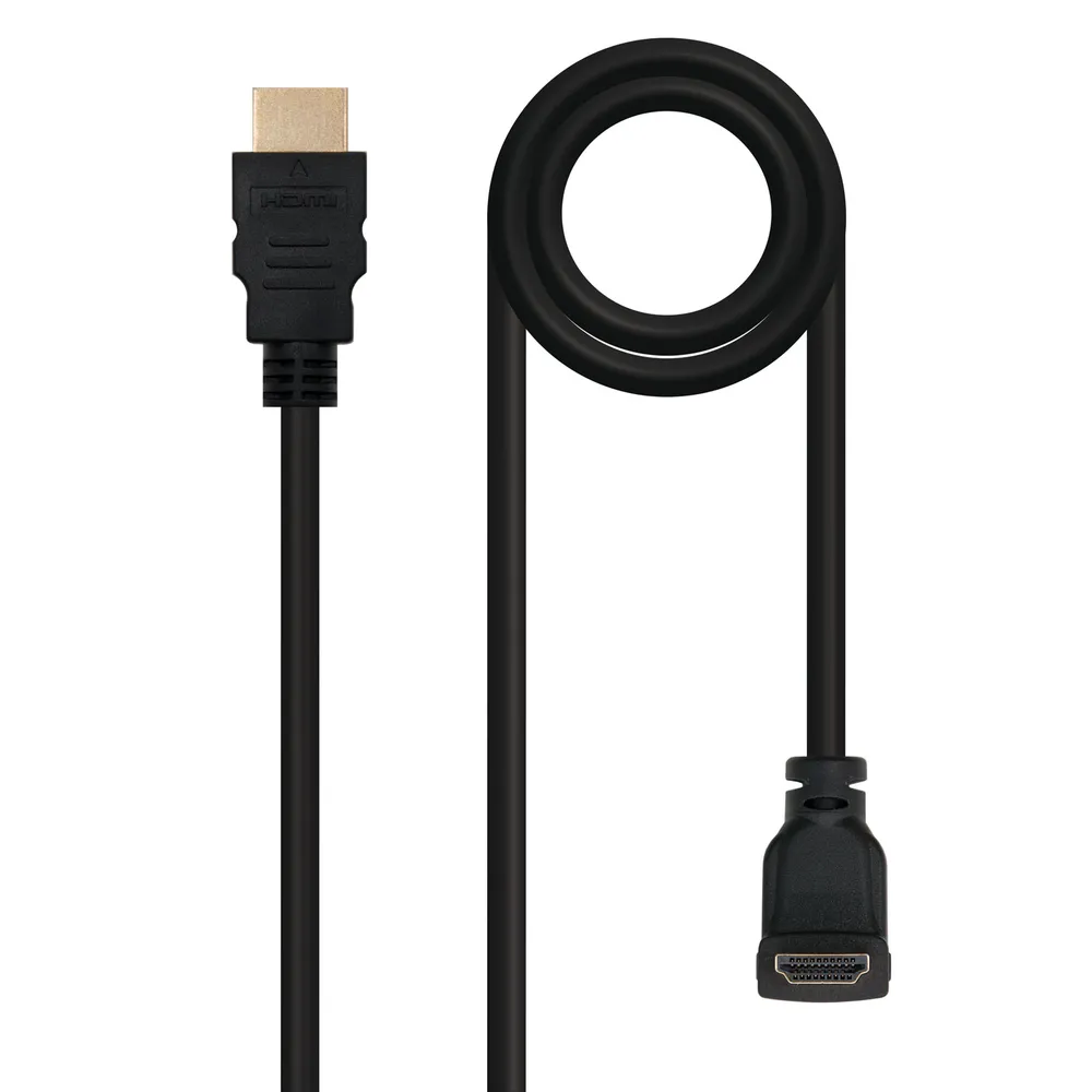 Nanocable Hochgeschwindigkeits-Winkel-HDMI-Kabel Stecker/Stecker 1,8 m