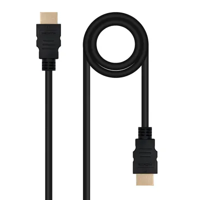 Nanocable HDMI-Kabel V2.0 4K 60Hz 18Gbps Stecker/Stecker 3m Schwarz
