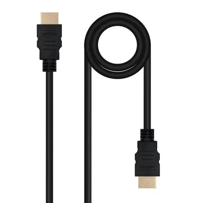 Nanocable HDMI-Kabel V2.0 4K 60 Hz 18 Gbit/s Stecker/Stecker 10 m Schwarz