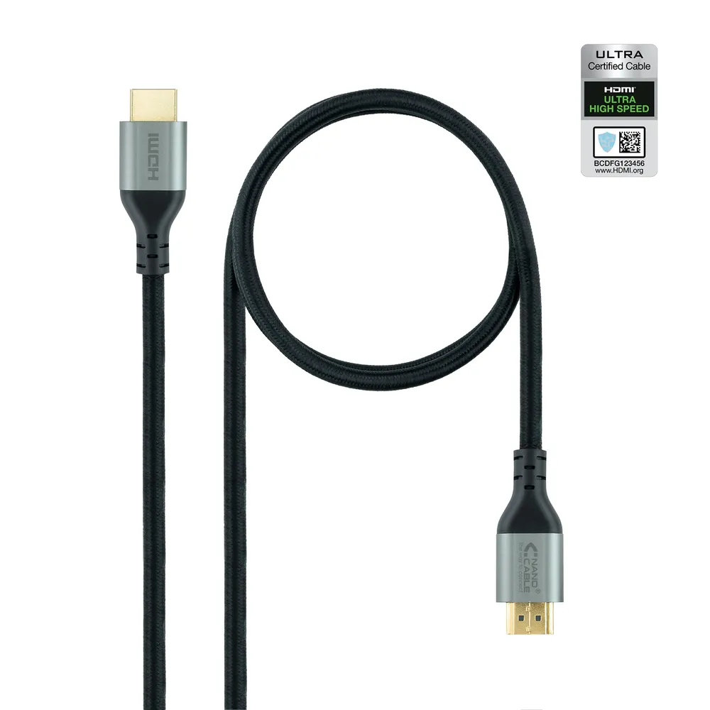 HDMI Kabel Nanocable 2.1 3m ULTRA HIGH SPEED Zertifiziert HDMI A Stecker auf A Stecker HDMI Kabel Nanocable 2.1 3m ULTRA HIGH SPEED Zertifiziert HDMI A Stecker auf A Stecker