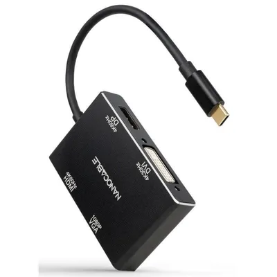 Nanocable USB-C Video-Adapter zu HDMI/DVI/DisplayPort/VGA