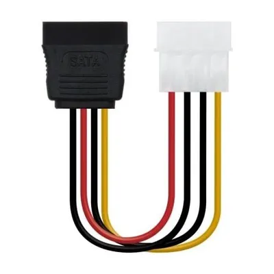 Nanocable 10.19.0205-OEM Molex 4-polig auf SATA 16 cm RoHS SATA-Stromkabel