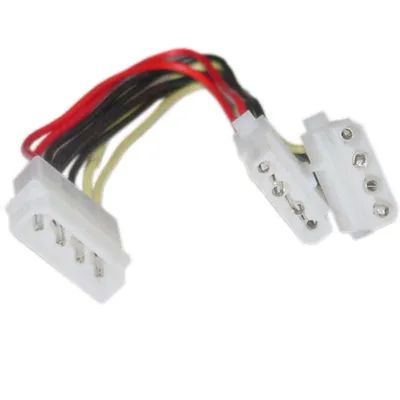Molex 5,25-Stecker auf 2x 5,25-Buchse, Netzteil-Duplikator