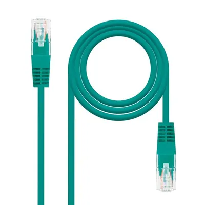 Nanocable Netzwerkkabel RJ45 Cat.6 UTP AWG24 0,3 m Grün