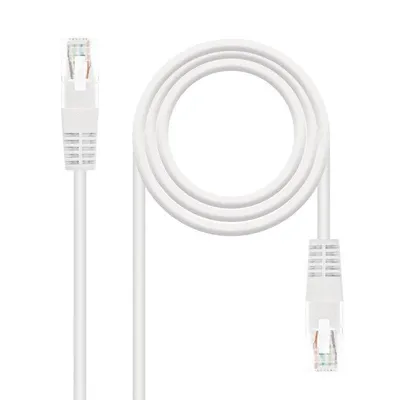 Netzwerkkabel Nanocable 10.20.0400-L30 RJ45 Cat.6 UTP 0,3m Weiß OFC