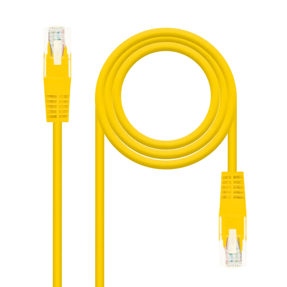 Nanocable Netzwerkkabel RJ-45 UTP AWG24 Cat.6 1m Gelb