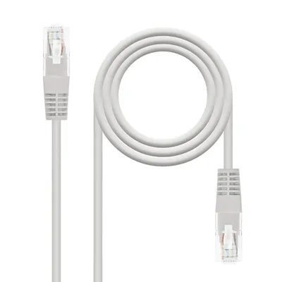 Nanocable Netzwerkkabel RJ45 CAT.6 UTP AWG24 Patchkabel Grau 30m