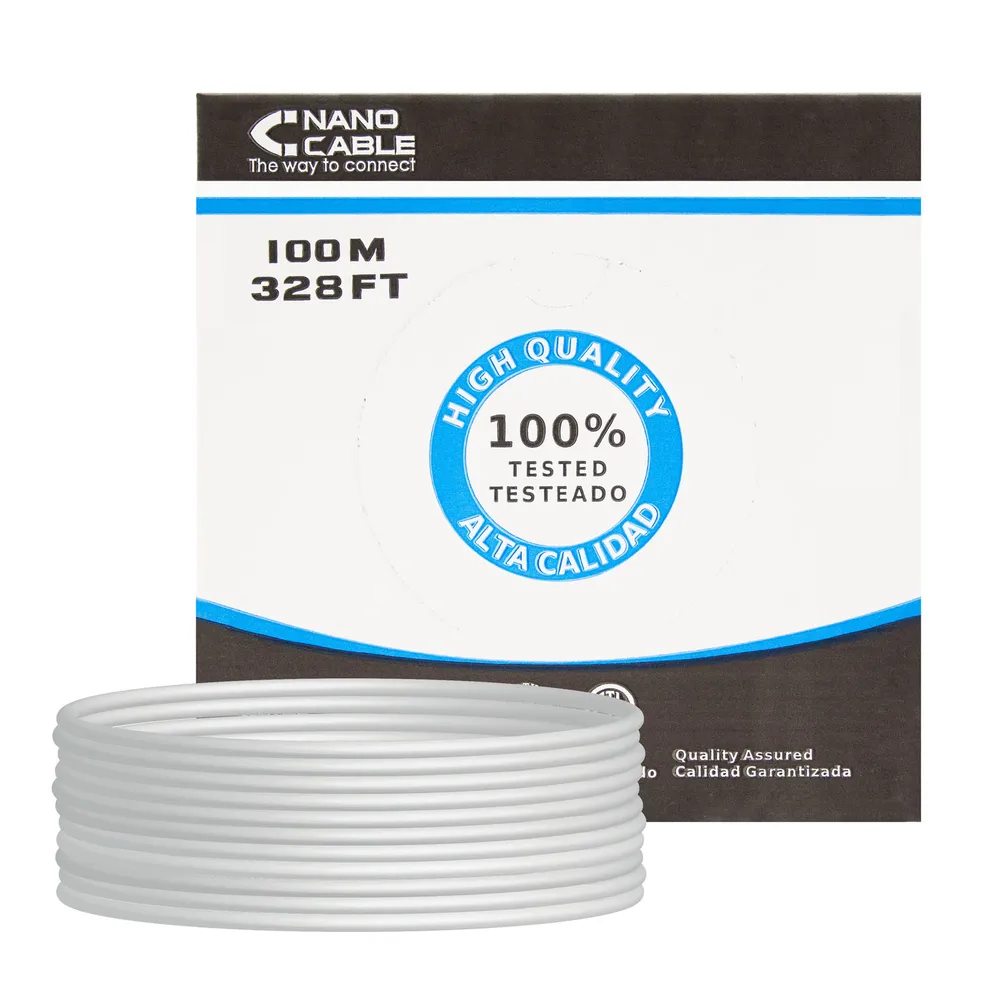 Nanocable FTP-Kabel CAT5e 100 m starr
