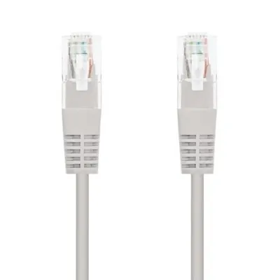 Nanocable 10.20.1300 Cat6 Netzwerkkabel 0,5m RJ45 S/FTP Grau