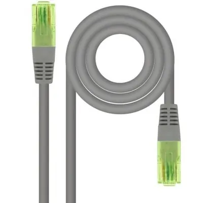 Netzwerkkabel Nanocable 10.20.1425 Cat.6 UTP RJ45 25m Grau AWG26 CCA