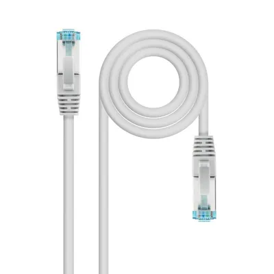 Nanocable Netzwerkkabel Cat.7 600 MHz LSZH SFTP PIMF AWG26 25 cm Grau
