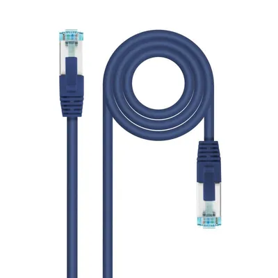 Nanocable Netzwerkkabel RJ45 SFTP AWG26 Cat.7 25cm Blau