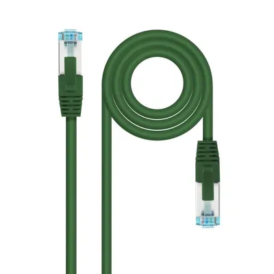 Nanocable Netzwerkkabel RJ45 SFTP AWG26 Cat.7 25cm Grün