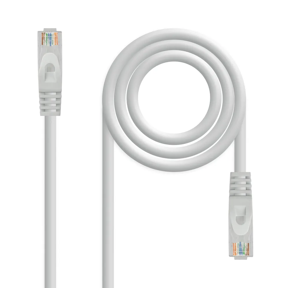 Nanocable Netzwerkkabel RJ45 LSZH Cat.6A UTP AWG24 2m Grau