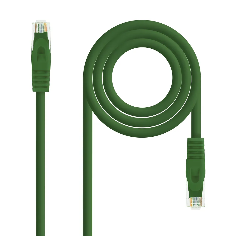 Nanocable Netzwerkkabel RJ45 LSZH Cat.6A UTP AWG24 3m Grün